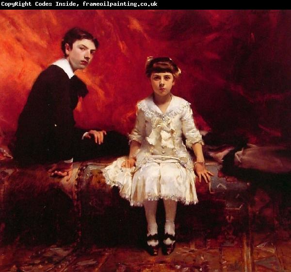 John Singer Sargent Portrait of Edouard and Marie Loise Pailleron